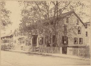 Samuel Croft house, built in 1765, Thanyer Place, off Thayer St.