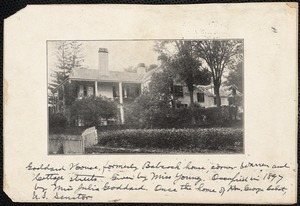 Nehemiah Davis house, Warren St.