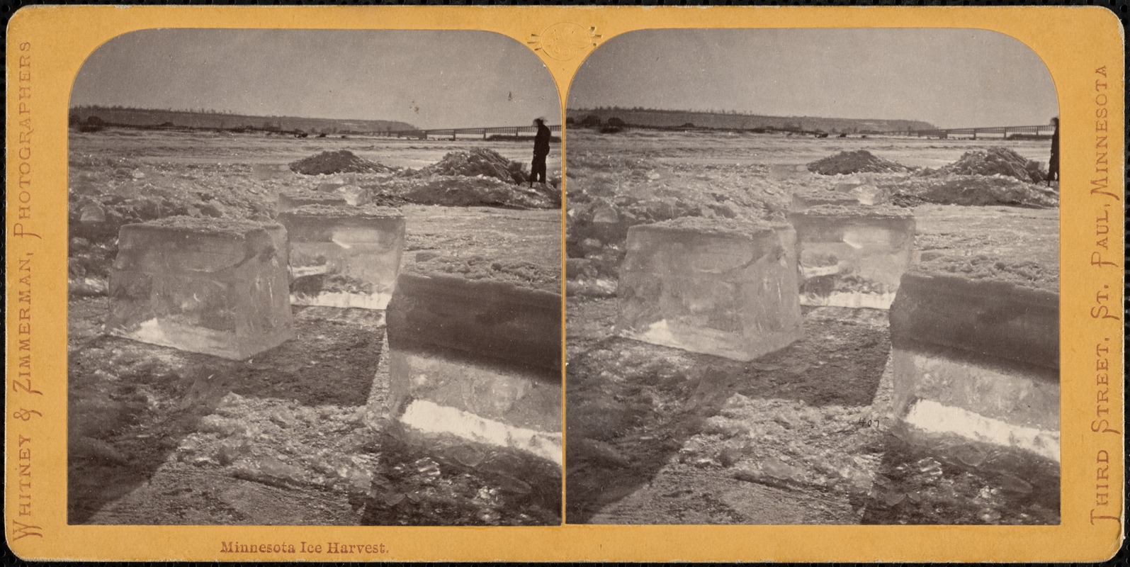 Minnesota ice harvest