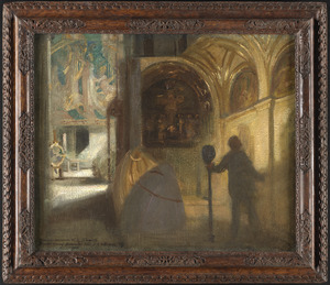 Memory impression of Mr. J. S. Sargent’s Boston Public Library decoration before going to America