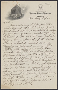 Sacco-Vanzetti Case Records, 1920-1928. Defense Papers. Western Mob: Doyle to Moore, August 20, 1922. Box 5, Folder 8, Harvard Law School Library, Historical & Special Collections