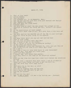 Sacco-Vanzetti Case Records, 1920-1928. Defense Papers. Materials re: Orciani, Boda, Coacci, Carbonieri, Bostock, Manning, Ray: Dolbec, Alvina. Interview, March 27, 1920. Court Exhibits, n.d. Box 5, Folder 46, Harvard Law School Library, Historical & Special Collections