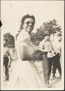 Subject, Ivy Anderson, featured singer in Duke Ellington's orchestra