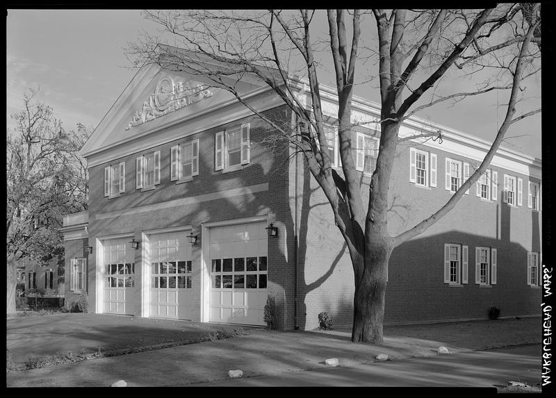 Marblehead, Pleasant Street Fire House - Digital Commonwealth