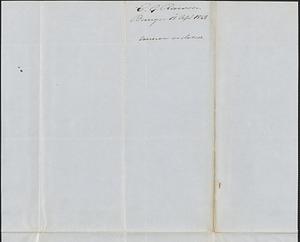 E. G. Rawson to George Coffin, 18  April 1848