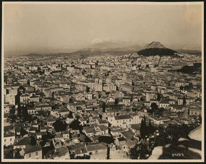 A General View Of The Acropolis Digital Commonwealth   Image Access 800 