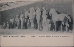 Ολυμπια. Αετωμα του ναου του Διος