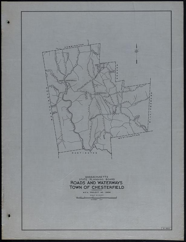Roads and Waterways Town of Chesterfield - Digital Commonwealth