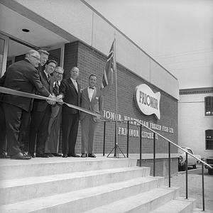 Frionor Frozen Fish Company opening ceremony, Whaler's Way, New Bedford