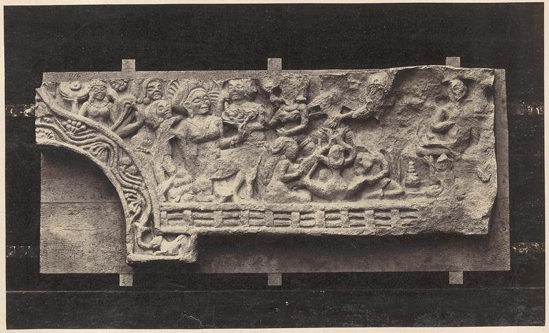 Cast of frieze from Udayagiri and Khandagiri Caves, India