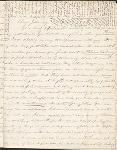 Letter from Zadoc Long to John D. Long, November 20, 1867