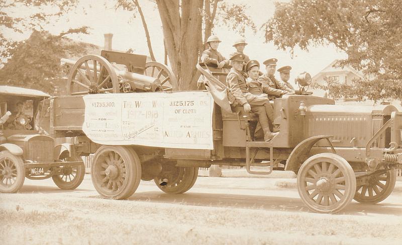 Military at the parade