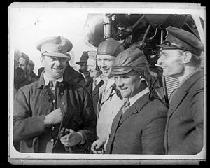 Four unidentified men