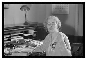 Mrs. Hilda Quirk, Boston Registrar of Vital Statistics