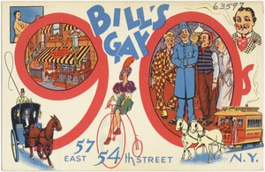 Bill's Gay 90's, 57 East 54th Street, N. Y.