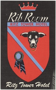 Rib Room, Ritz Tower Hotel