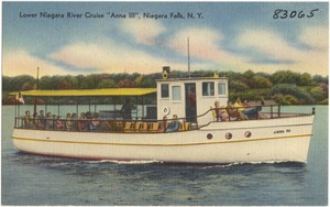 Lower Niagara River cruise "Anna III," Niagara Falls, N. Y.