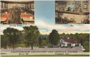 Chesterbrook Restaurant and Cocktail Lounge, Route 202, Peekskill, N. Y.