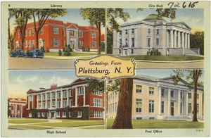 Greetings from Plattsburg, N. Y.