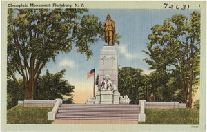 Champlain monument, Plattsburg, N. Y.