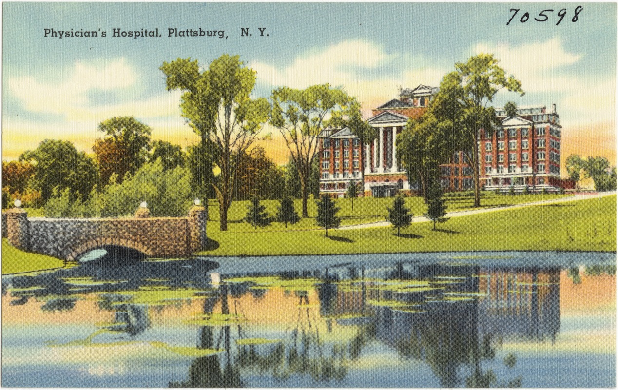 Physician's Hospital, Plattsburg, N. Y. Digital Commonwealth