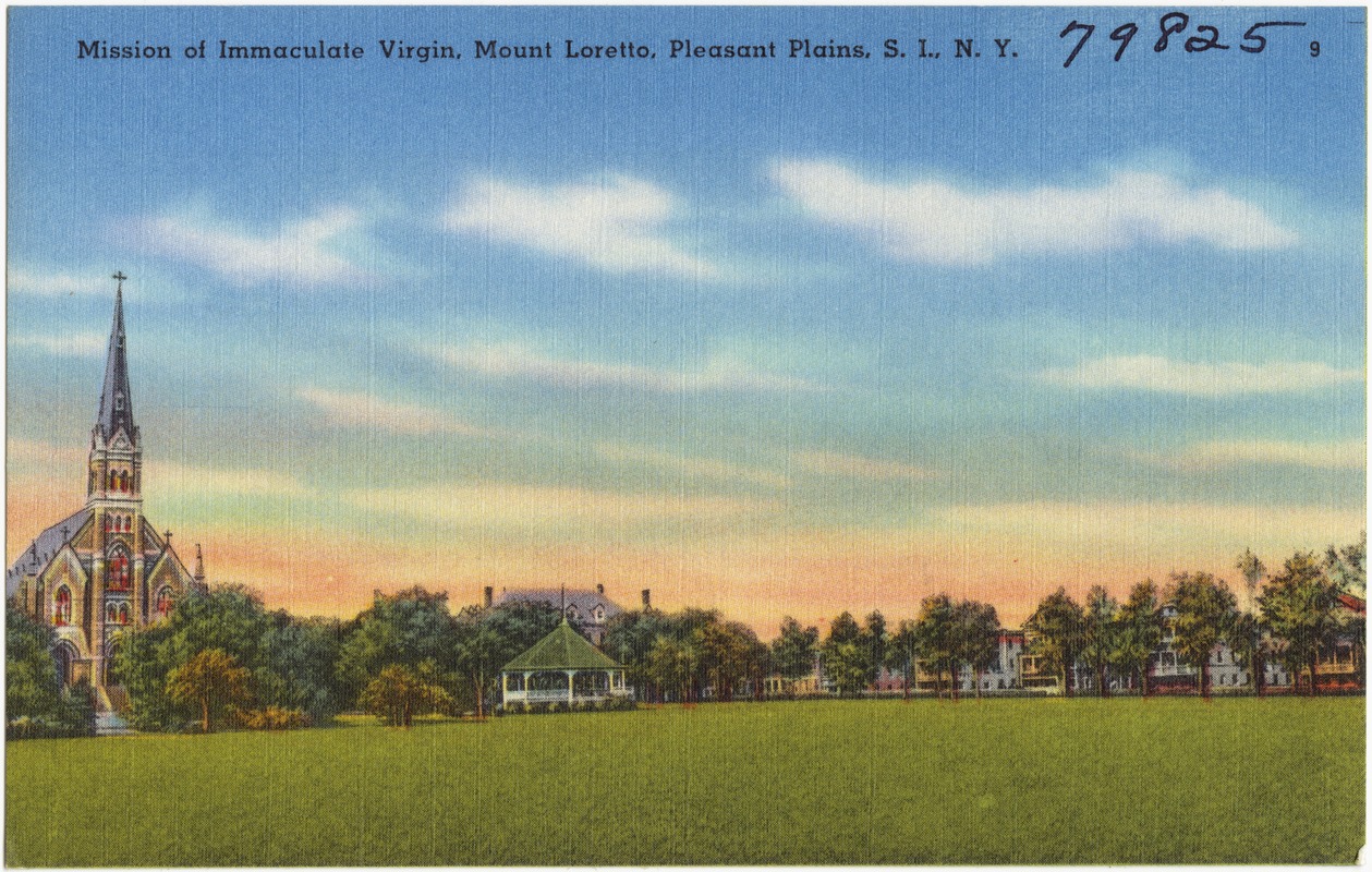 Mission of Immaculate Virgin, Mount Loretto, Pleasant Plains, S. I., N. Y.