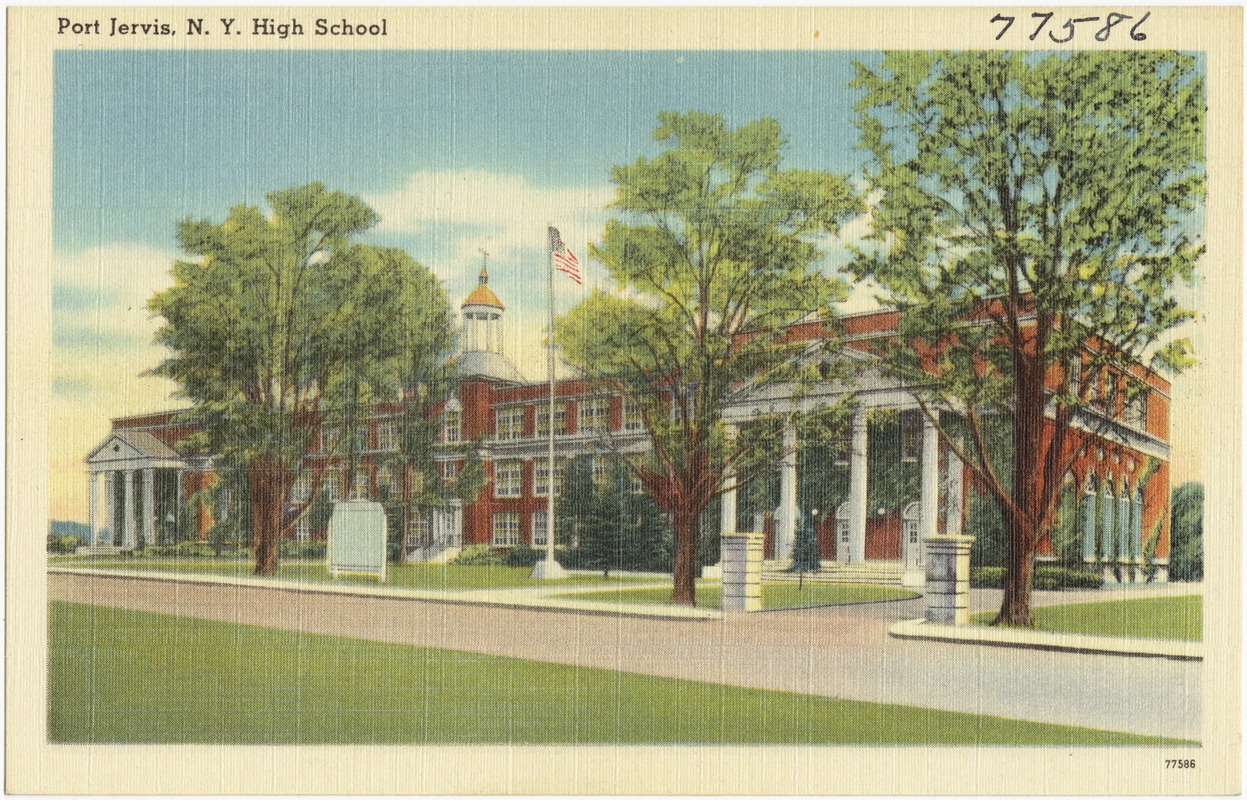 Port Jervis, N. Y. high school Digital Commonwealth