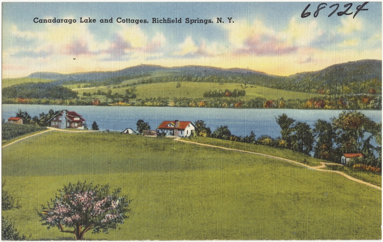 Canadarago Lake and Cottages, Richfield Springs, N. Y.