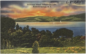 Deowongo Island, Canadarago Lake, Richfield Springs, N. Y.