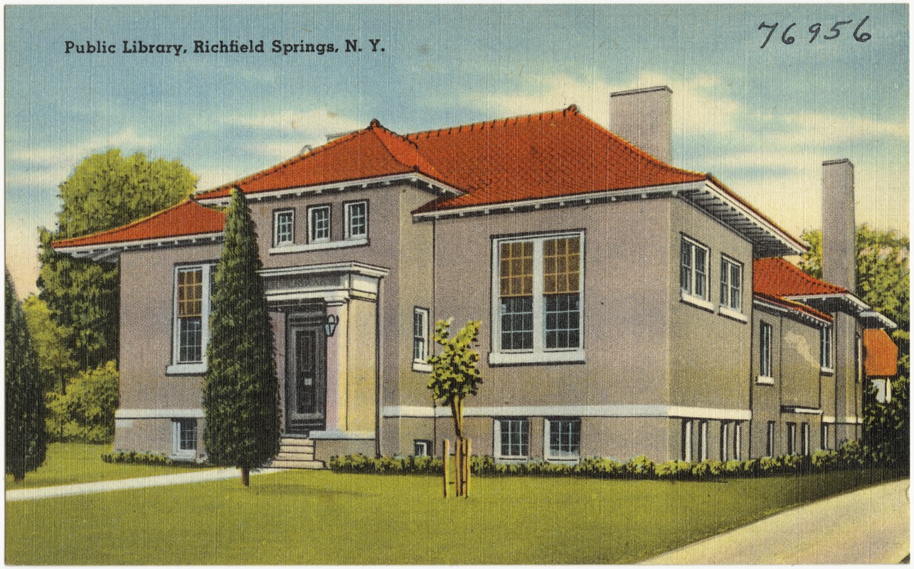 Public library, Richfield Springs, N. Y.