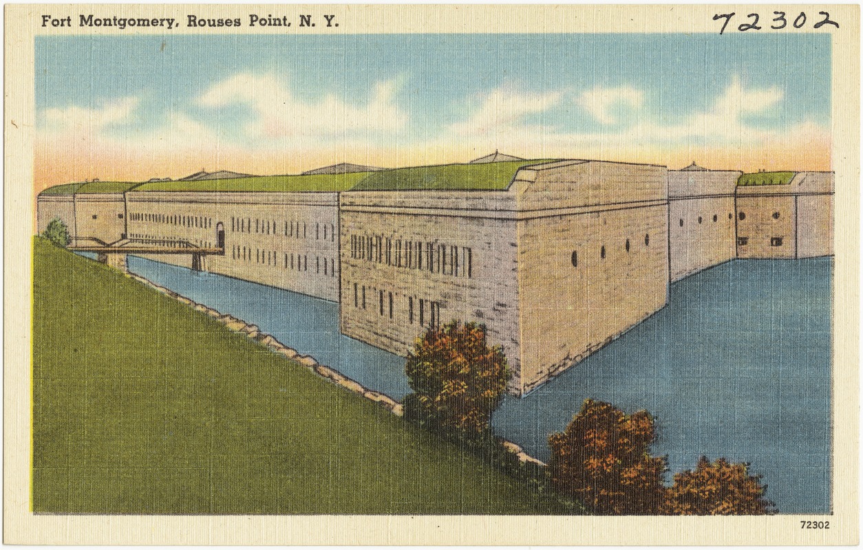 Fort Montgomery, Rouses Point, N. Y. Digital Commonwealth