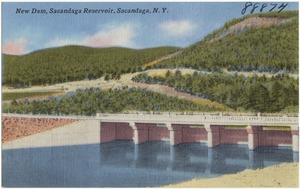 New dam, Sacandaga Reservoir, Sacandaga, N. Y.
