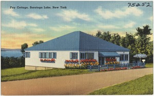 Fay Cottage, Saratoga Lake, New York