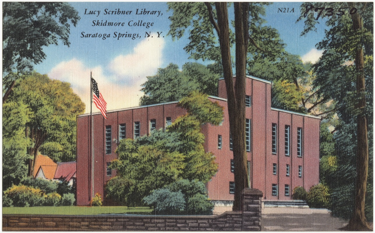 Lucy Scribner Library, Skidmore College, Saratoga Springs, N. Y.