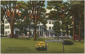 Excelsior Springs Hotel, Saratoga Springs, New York