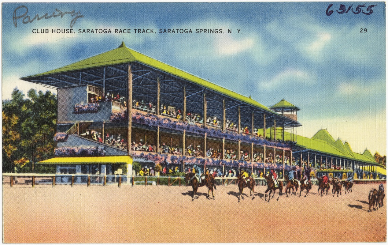 Club House, Saratoga Race Track, Saratoga Springs, N. Y. Digital
