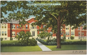 Hospital, Saratoga Springs, N. Y.