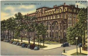 United States Hotel, Saratoga Springs, N. Y.