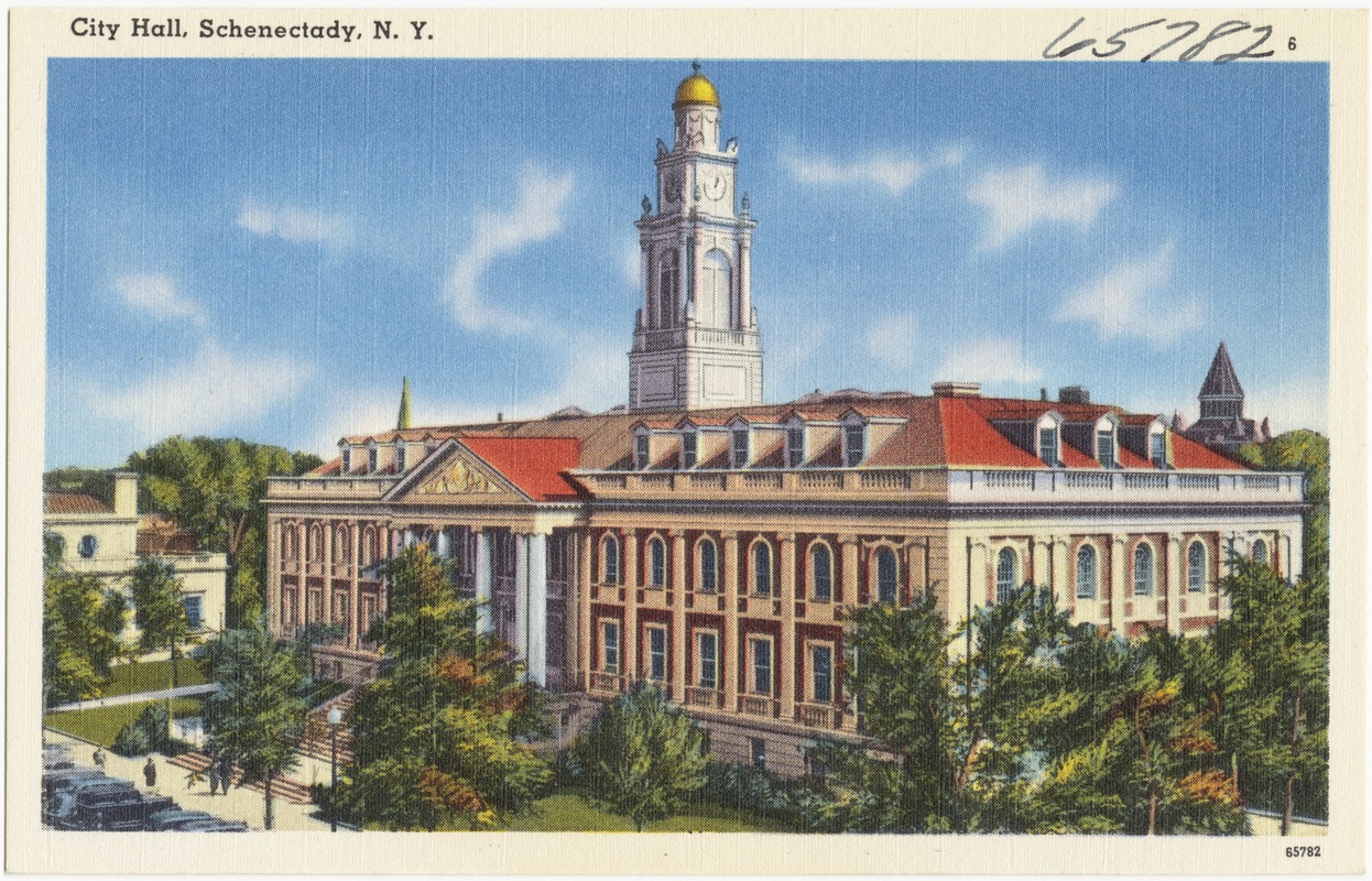 City hall, Schenectady, N. Y. Digital Commonwealth