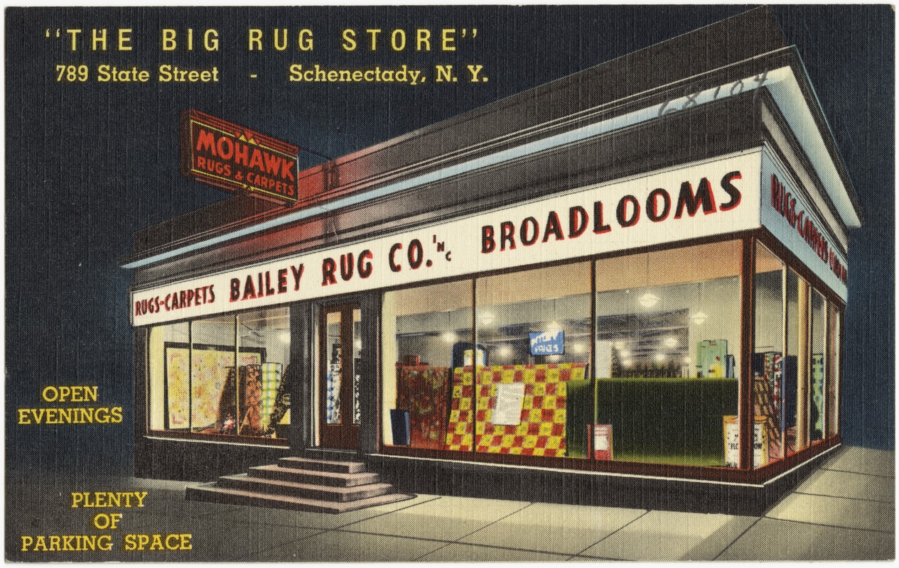 "The big rug store," 789 State Street, Schenectady, N. Y.