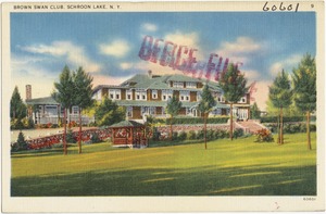 Brown Swan Club, Schroon Lake, N. Y.