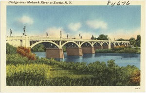 Bridge over Mohawk River at Scotia, N. Y.