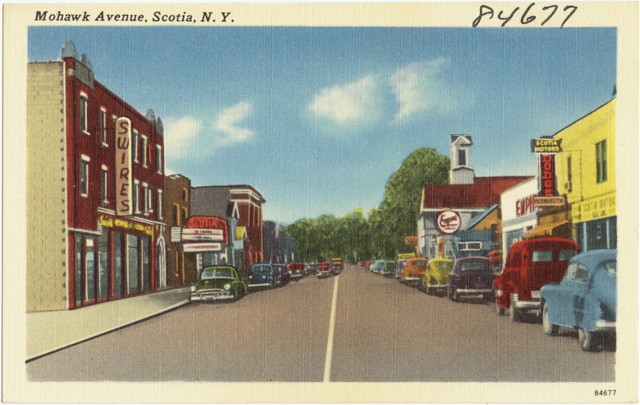 Mohawk Avenue, Scotia, N. Y. Digital Commonwealth
