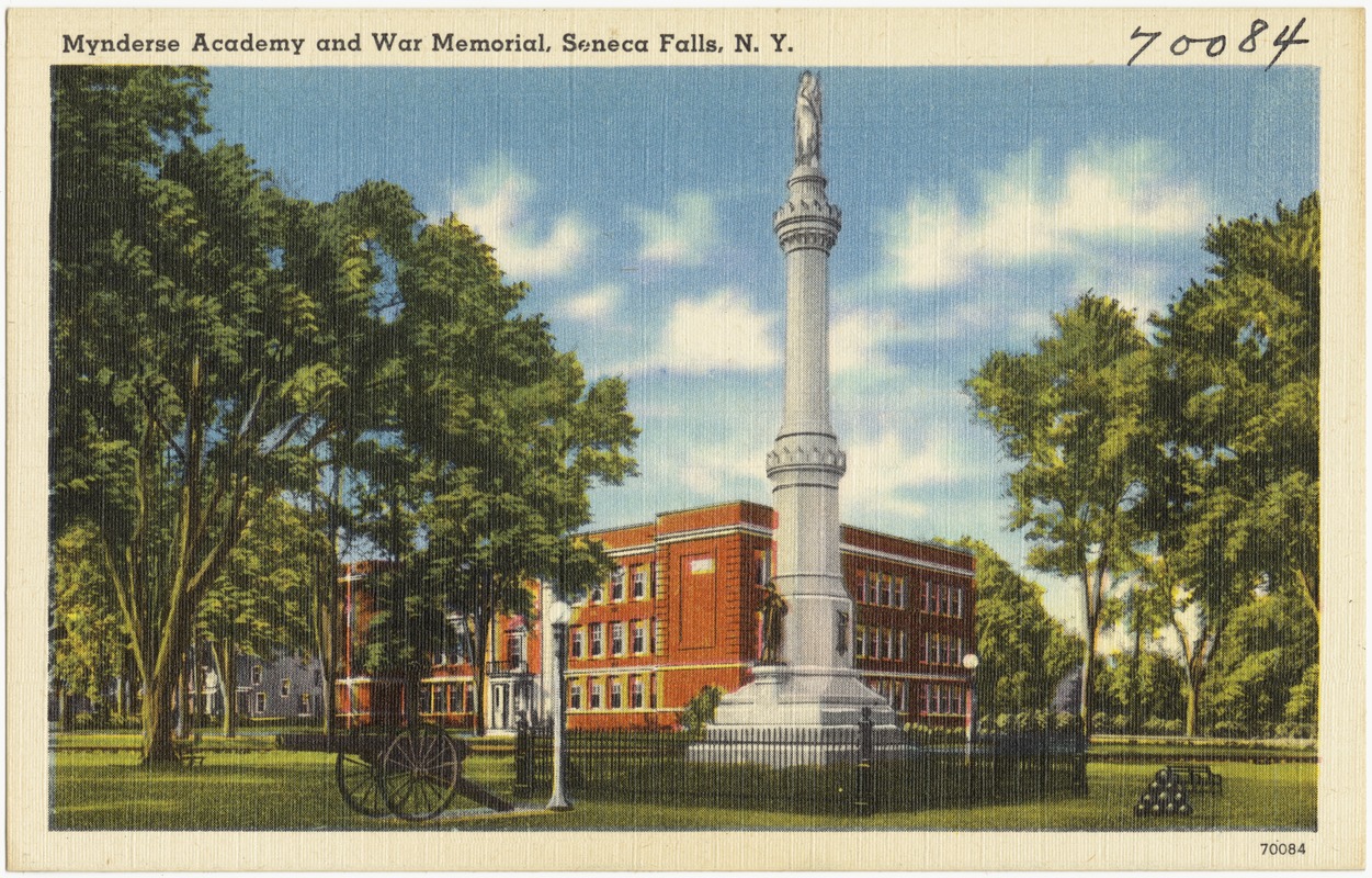 Mynderse Academy and War Memorial, Seneca Falls, N. Y.