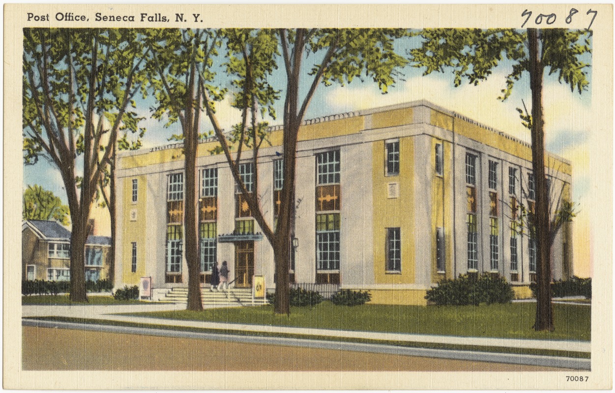 Post office, Seneca Falls, N. Y. Digital Commonwealth