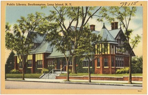 Public library, Southampton, Long Island, N. Y.