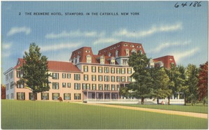 The Rexmere Hotel, Stamford, in the Catskills, New York