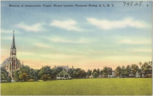 Mission of Immaculate Virgin, Mount Loretto, Pleasant Plains, S. I., N. Y.