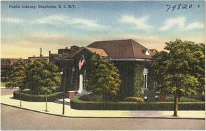 Public library, Stapleton, S. I, N. Y.