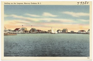 Sailing on the lagoon, Harvey Cedars, N.J.